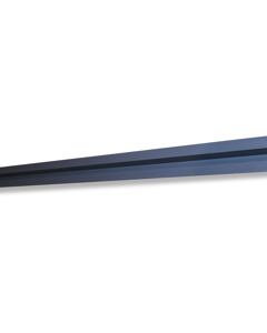 Cover profile PVC clipped 6000 f/PP panel slotted